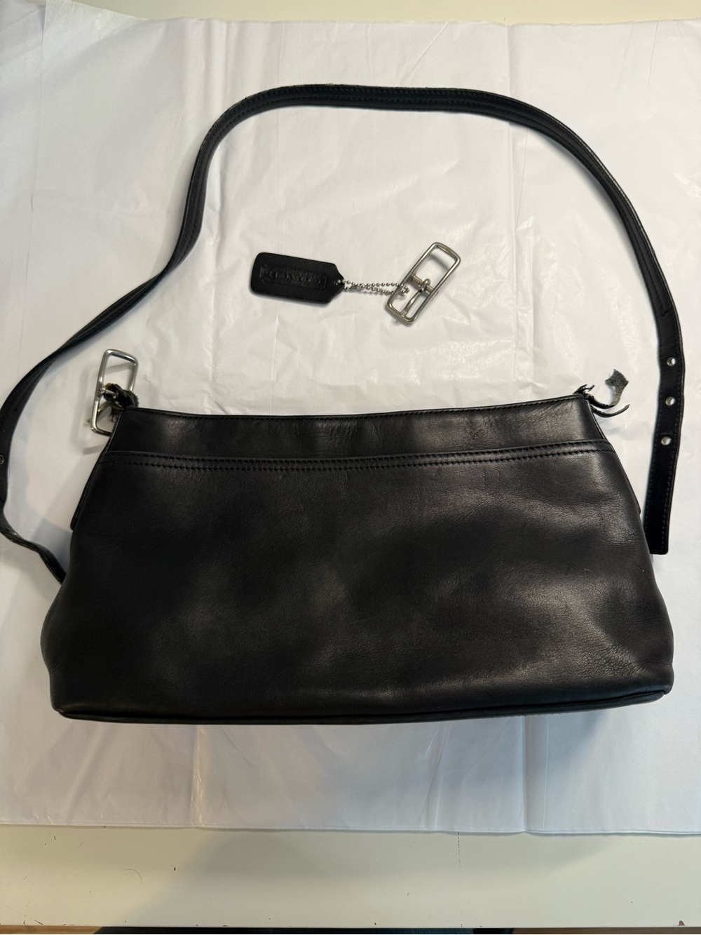 Coach Black Legacy Shoulder bag #9861 (straps need repairs)